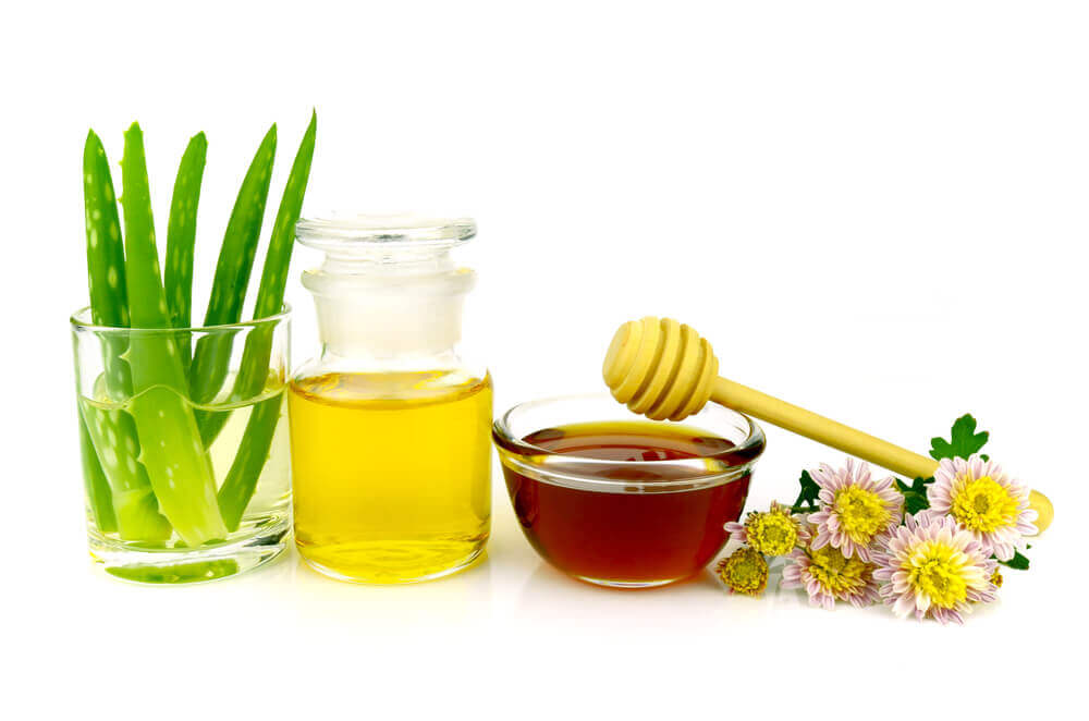 Naturalne produkty do demakijażu, aloes