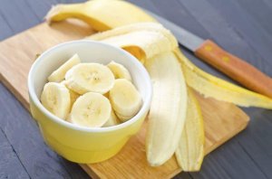 pokrojony banan