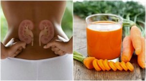 Detoks nerek za pomocą soku z marchwi i ogórka