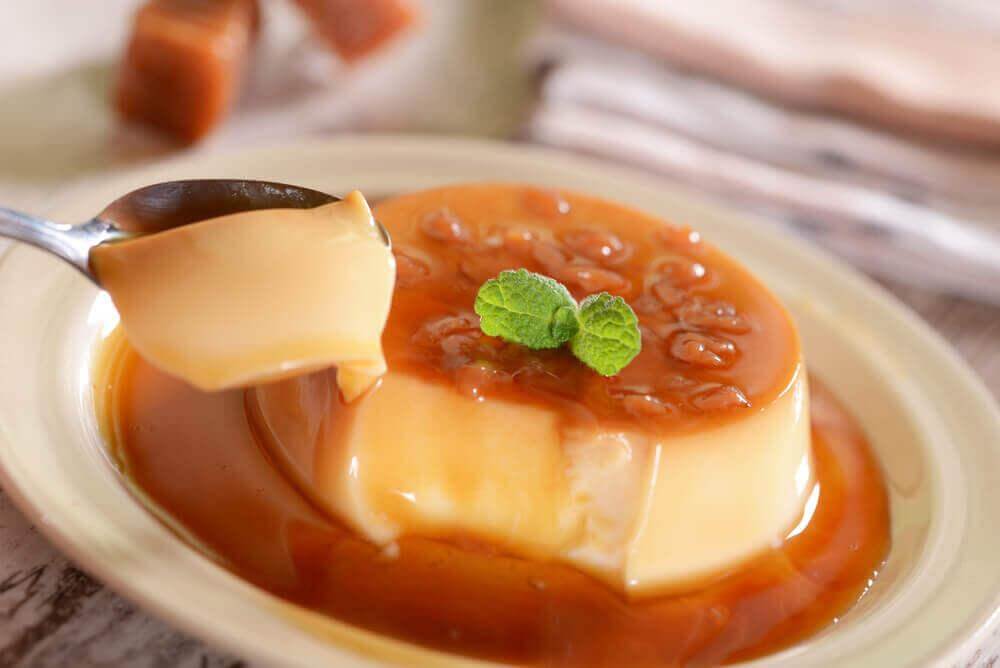 desery dla diabetykow flan kawowy