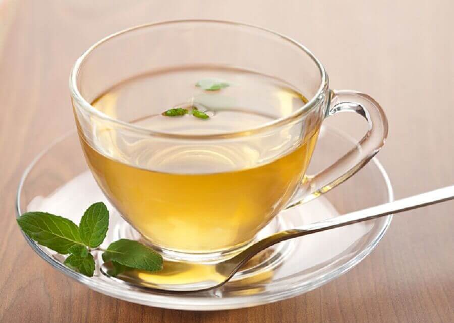 Zielona herbata z miętą