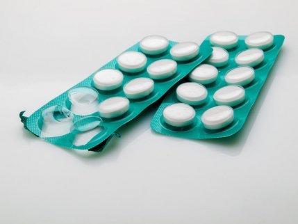 Blistry z tabletkami aspiryna