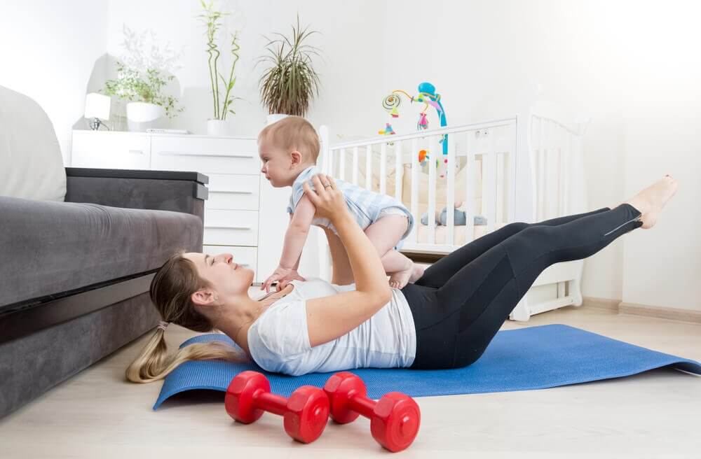Mama z dzieckiem późne macierzyństwo