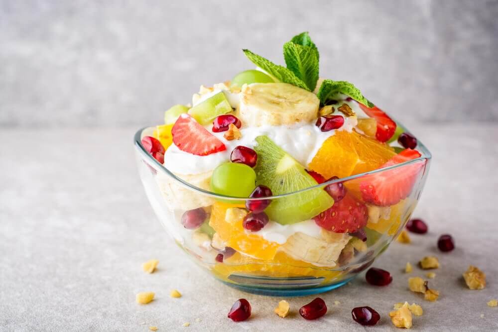 Jogurt z owocami
