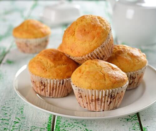 Pomarańczowe muffiny - śniadanie cukrzyka