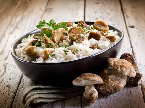 Risotto z grzybami