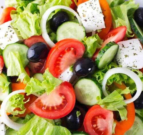 sałatka grecka