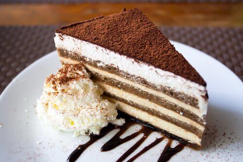 Kawałek tiramisu.