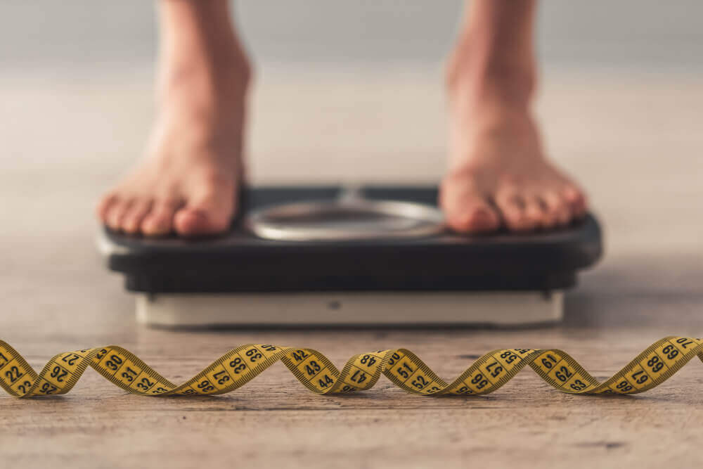 metr i waga - jak schudnąć 4 kilogramy