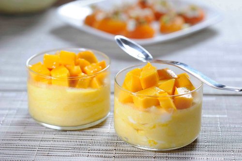 Zdrowsze desery mus z mango
