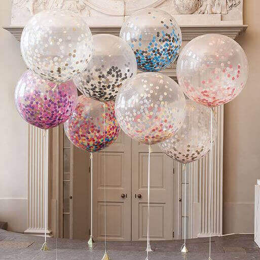 balony przeźroczyste