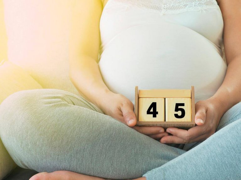 Naturalne zajście w ciążę w wieku 45 lat