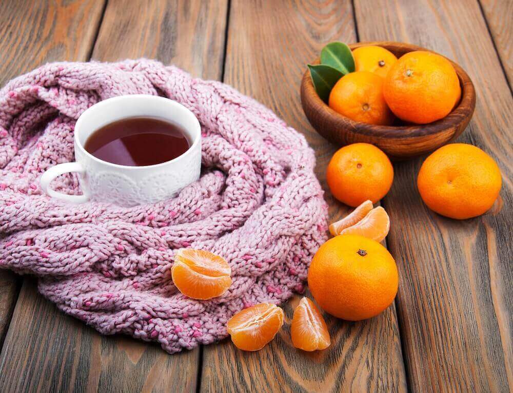 herbata ze skorka mandarynki