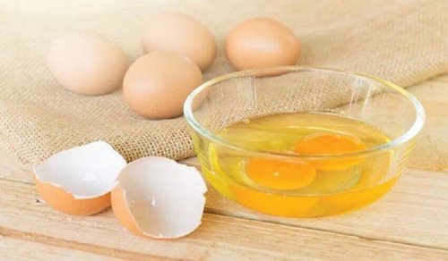 maseczki z jajka żółtka jajko
