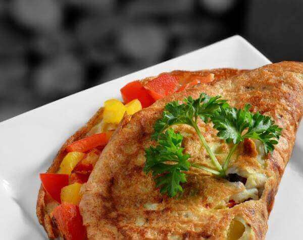 omlet na śniadanie