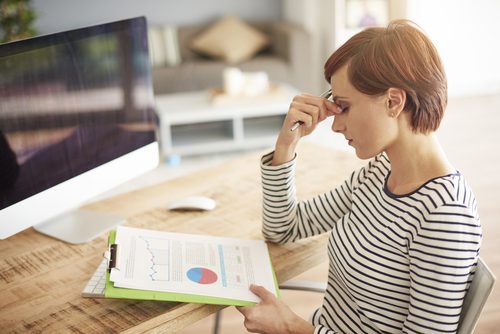 Kobieta z objawami anemii