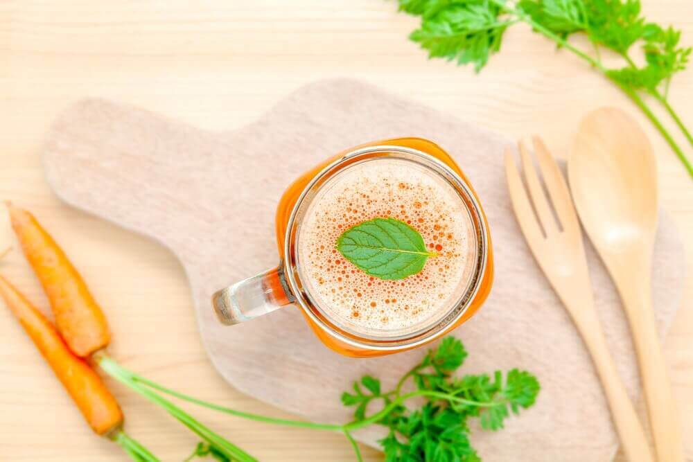 Koktajl z marchewki.