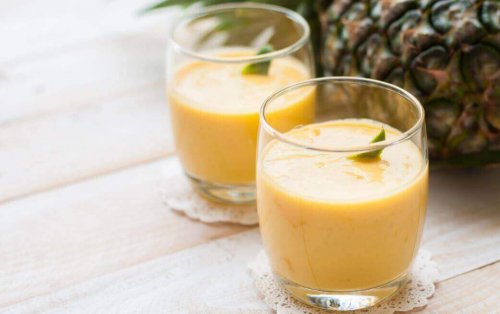 pomarańczowe smoothie