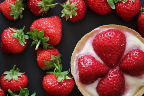 tarta z truskawkami