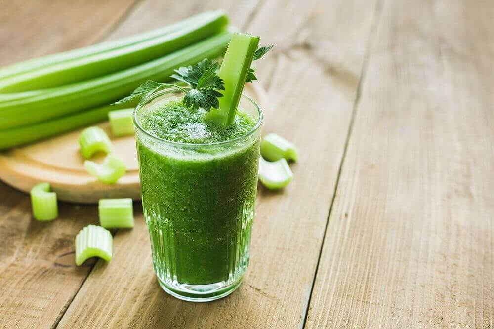 koktajle na detoks - seler