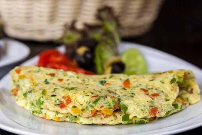 Omlet z warzywami