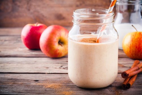 smoothie z jabłka