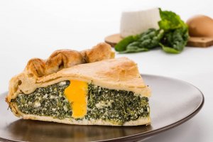 Tarta ze szpinakiem i boćwiną - zdrowa i prosta