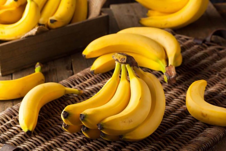 Kiście bananów.