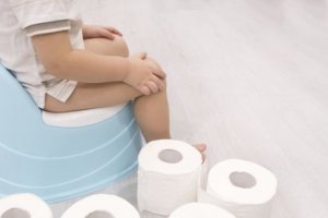 Reakcja dziecka na zdjęcie pieluchy