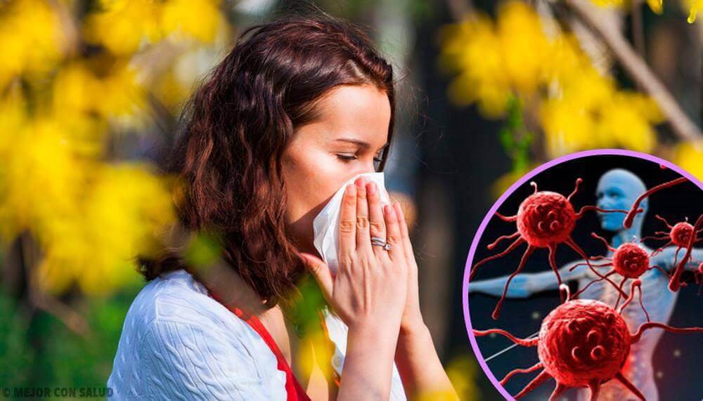 Kobieta, którą dopadł wirus.