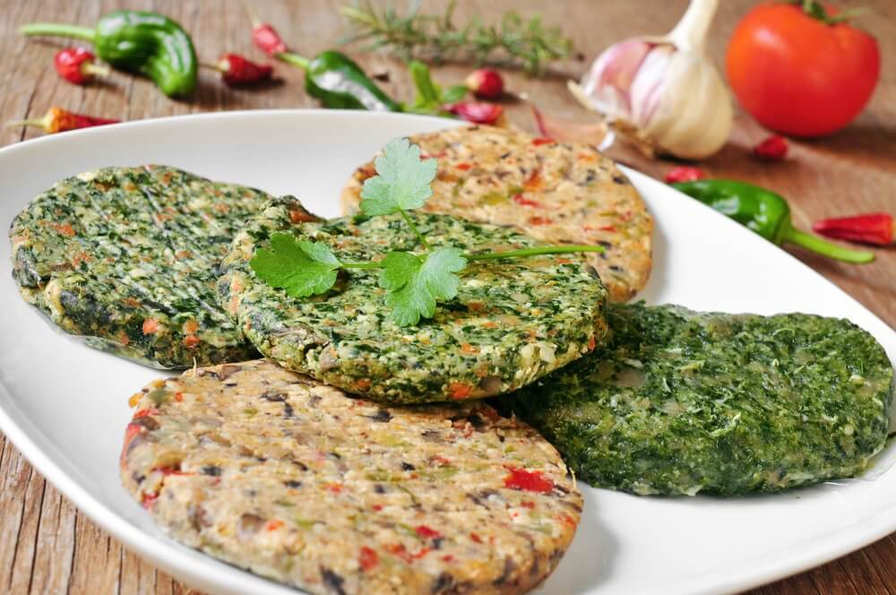wegańskie hamburgery