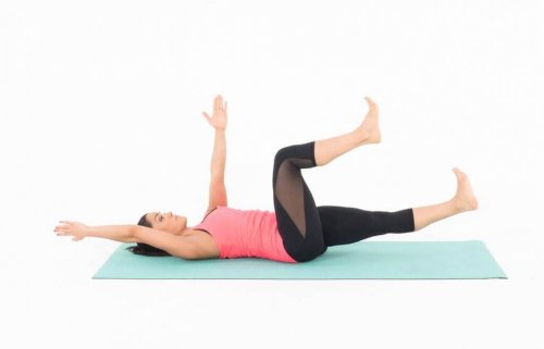 Ćwiczenie przekładanie nóg