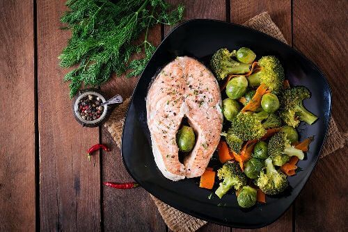 Gotowanie na parze: ryba i warzywa
