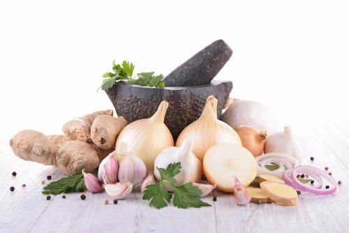 Składniki na gulasz wołowy