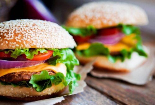 burger z kurczaka
