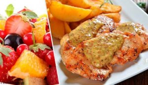 Pierś z kurczaka z sosem owocowym - oryginalny przepis!