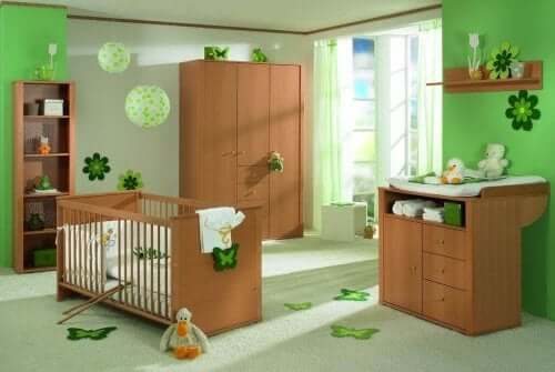 pokój dziecięcy - najlepsze kolory zielony