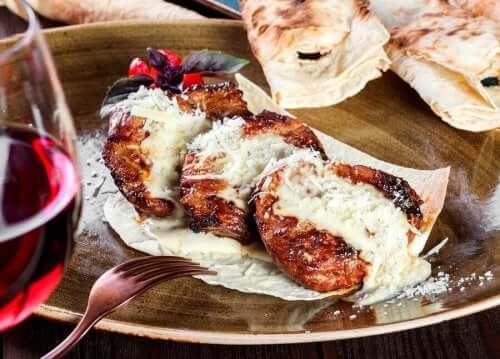 Zapiekane danie - parmezan