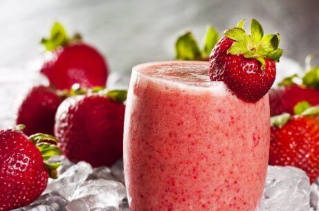 slushie z truskawek i arbuza