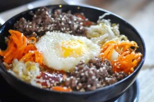 Przepis na bibimbap