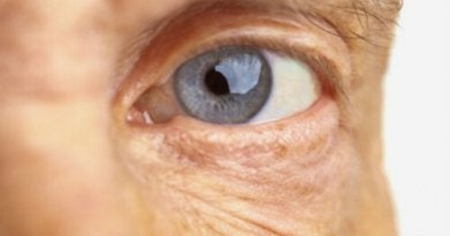 Oko starszej osoby