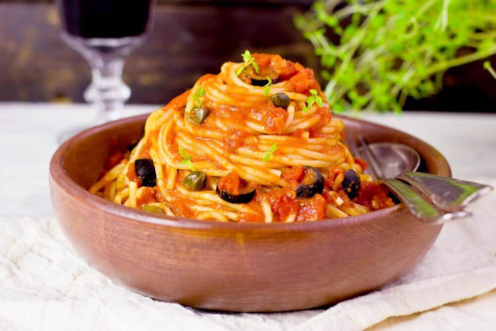 Spaghetti putanesca