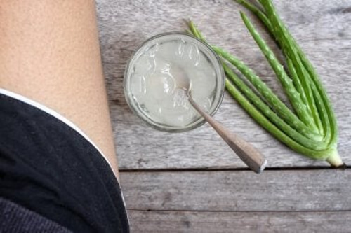 Aloes na powierzchowne oparzenie