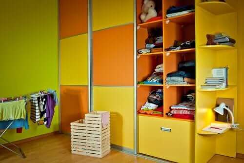 Pokój dla dziecka, szafka