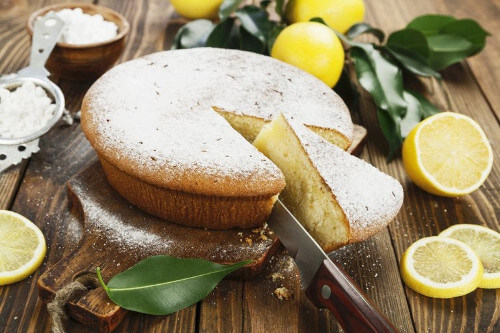Tarta imbirowa z cytryną