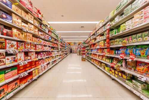 W supermarkecie