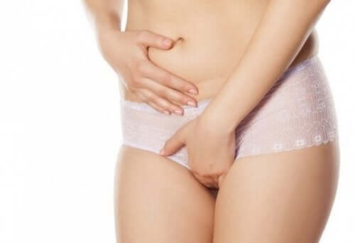 Kobieta w bieliźnie