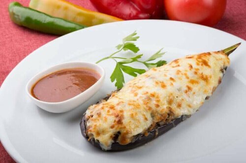 Zapiekany bakłażan