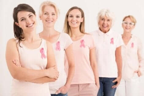 Kobiety wyleczone z raka piersi