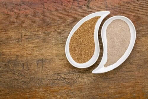 Mąka i nasiona teff